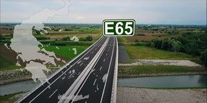 Μακέτα του αυτοκινητόδρομου Ε-65