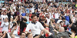 Φίλαθλοι της Εθνικής Αγγλίας