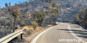 φωτιά στη Χίο με καμένη έκταση
