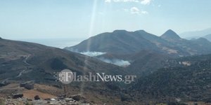 Φωτιά στο Αμμούδι Ρεθύμνου