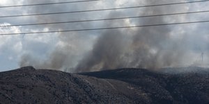 Η φωτιά στο Αραχναίο Αργολίδας