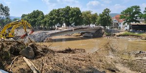 Η εικόνα από τις πλημμύρες στη Γερμανία