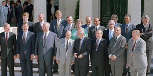 Οι ηγέτες της ΕΕ στην Κέρκυρα το 1994