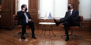 Κυριάκος Μητσοτάκης Νίκος Αναστασιάδης