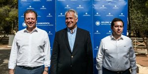 Λιβανός, Βορίδης, Μηταράκης στην παιδική κατασκήνωση Λαυρίου