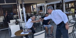 Ο Ανδρέας Λοβέρδος στην Πρέβεζα