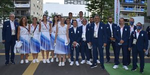 Η Ελληνική αποστολή