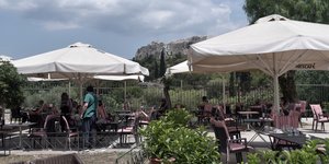 ομπρελες καφε