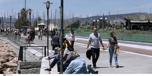 περιπατος παραλιακή