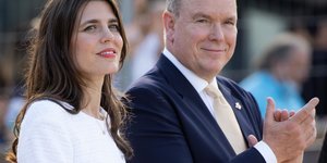 Ο πρίγκιπας Αλβέρτος με την ανιψιά του Σαρλότ Κασιράγκι