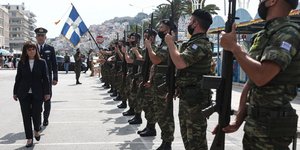 Στην Καβάλα η Κατερίνα Σακελλαροπούλου