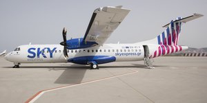 Η SKY express φέρνει το πρώτο υπερσύγχρονο «πράσινο» ATR 72-600 στους ελληνικούς αιθέρες