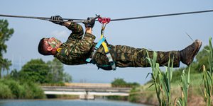 Θερινή στρατιωτική εκπαίδευση της Σχολής Ευελπίδων στο Λιτόχωρο