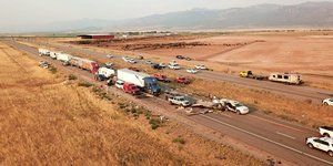 Καραμπόλα 22 οχημάτων στην Γιούτα