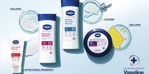 Η νέα σειρά προϊόντων της Vaseline