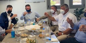 Ο Χάρης Θεοχάρης στο Ηράκλειο Κρήτης