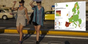 Ο χάρτης του ECDC