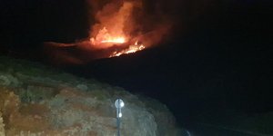 Φωτιά στη Κάλυμνο