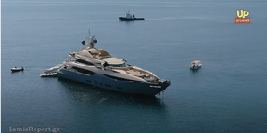 περπολυτελές γιοτ εξέπεμψε SOS -Εντυπωσιακό βίντεο από ψηλά