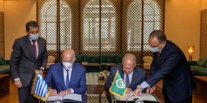 Υπεγράφη το Μνημόνιο Συνεργασίας μεταξύ Ελλάδας και Αραβικού Συνδέσμου