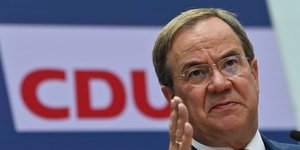 Ο υποψήφιος των CDU/CSU για την καγκελαρία, Άρμιν Λάσετ