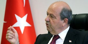 Ο Τουρκοκύπριος ηγέτης, Ερσίν Τατάρ