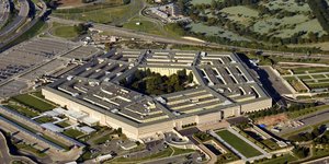 Aεροφωτογραφία του Πενταγώνου