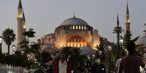 Η Αγία Σοφία στην Κωνσταντινούπολη