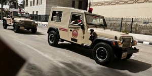 Αιγυπτιακός στρατός, περιπολία με τζιπ