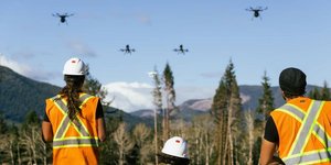 Εταιρεία στον Καναδά κάνει αναδάσωση με drones