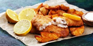 Μπακαλιάρος τηγανιτός