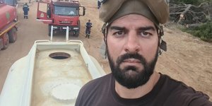  Ο Μιχάλης Βιτζηλαίος είναι εθελοντής πυροσβέστης