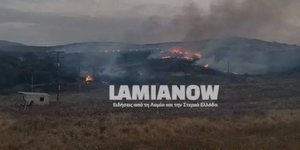 φωτιά στη Λαμία