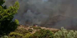 Φωτιά στο Σούνιο