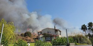 Φωτιά στην περιοχή Παραδείσι στην Κω