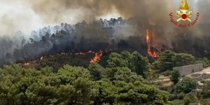 Φωτιές στην Ιταλία