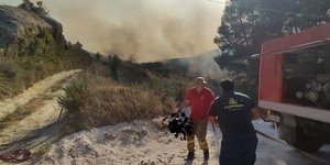 Φωτιά στη Ζάκυνθο