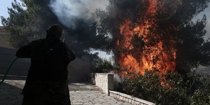 Φωτιά στην Αττική