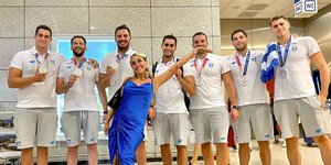Η Κόνι Μεταξά υποδέχτηκε την ομάδα πόλο στο αεροδρόμιο