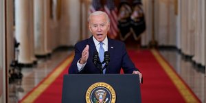 Ο πρόεδρος των ΗΠΑ, Τζο Μπάιντεν στο μήνυμά του προς τον αμερικανικό λαό
