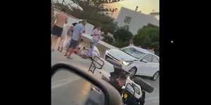 Το σημείο που έγινε το τροχαίο