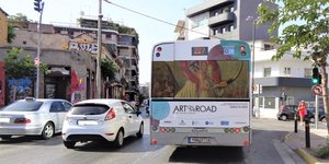 Λεωφορεία σαν πίνακες ζωγραφικής