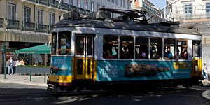 Εικόνα από το κέντρο της Λισαβόνας στην Πορτογαλία