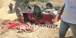 Ηλεία: Τούμπαρε πυροσβεστικό όχημα στο Κολίρι