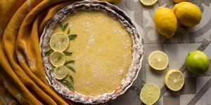 Δροσερή τάρτα λεμονιού