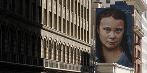 Γκρετα Τούνμπεργκ γκραφιτι