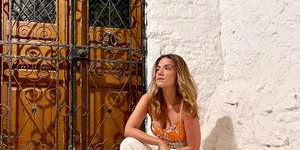 Η Βάσω Λασκαράκη σε διακοπές