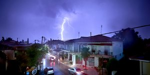 Κεραυνοί στη Χαλκιδική