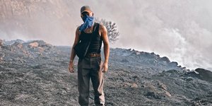 Τάσος Ξιαρχό στη μάχη με τις φλόγες