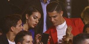 Ο Κριστιάνο Ρονάλντο με τη συμβία του, Χεορχίνα Ροντρίγκες